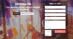 Desktop Screenshot of futureship.com